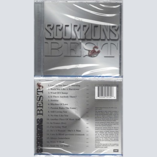 CD--NM-SEALED-SCORPIONS -1999- -- BEST