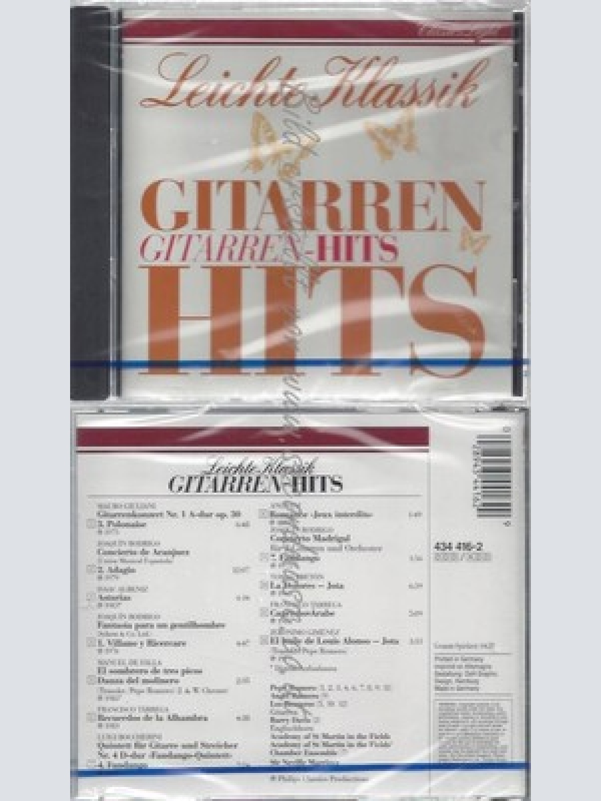 CD--NM-LOS ROMEROS, GIULIANI -KOMPONIST-, ALBENIZ UND TARREGA -1992- -- GITARREN