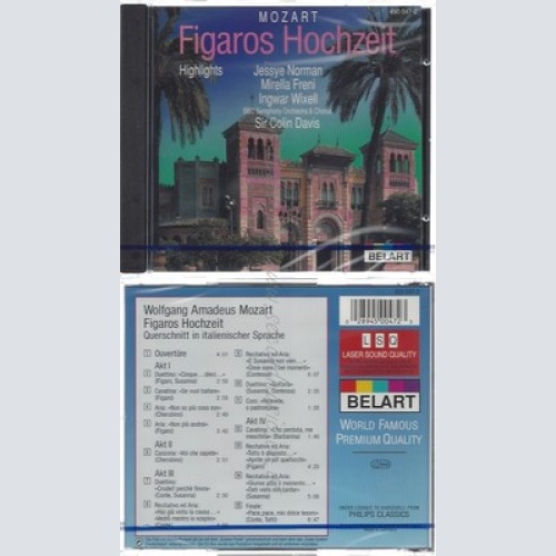 CD--NM-SEALED- WLADIMIRO GANZAROLLI -BAß- UND INGV--MOZART: FIGAROS HOCHZEIT -H