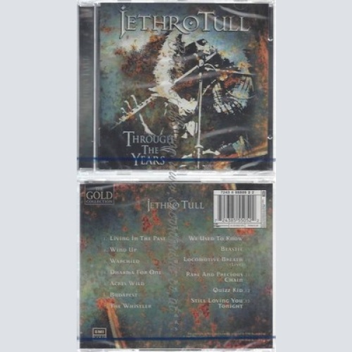CD-NM-SEALED-JETHRO TULL -2013- -- THROUGH THE YEARS