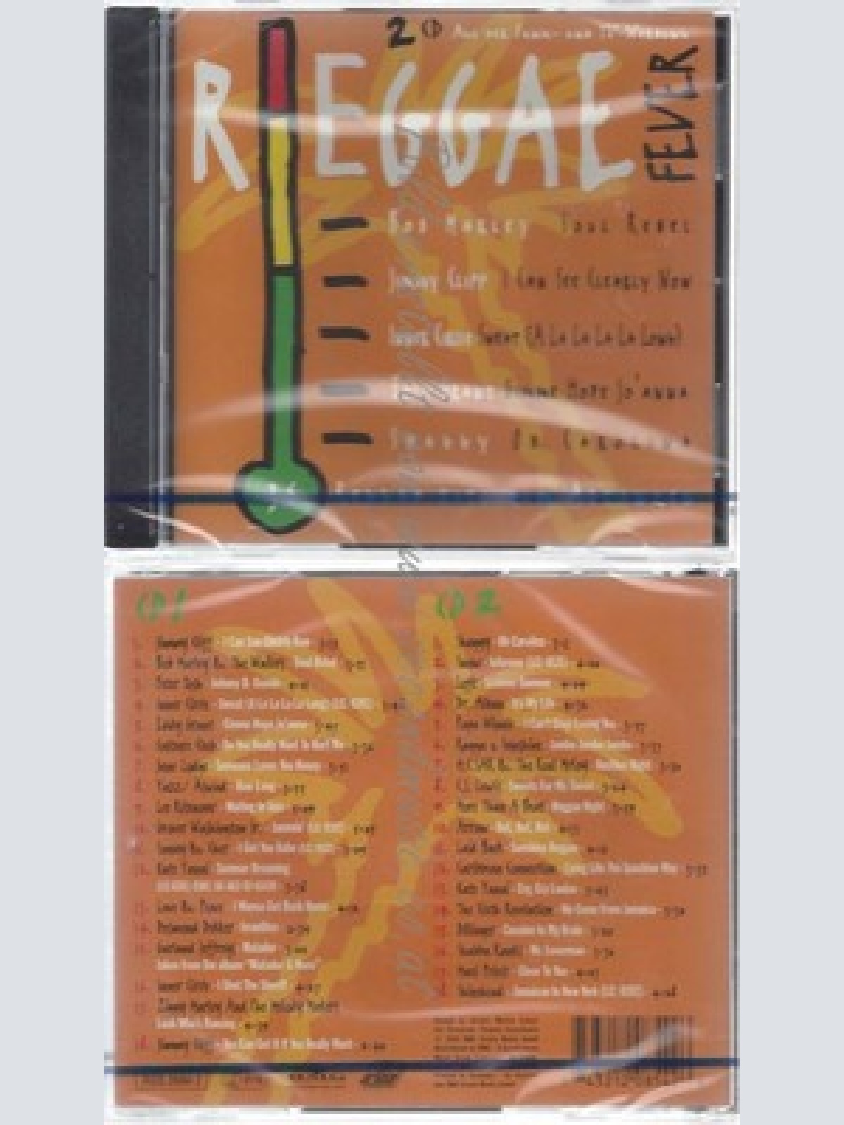 CD-NM-SEALED-REGGAE FEVER -- JIMMY CLIFF, BOB MARLEY & THE WAILERS, PETER TOSH,