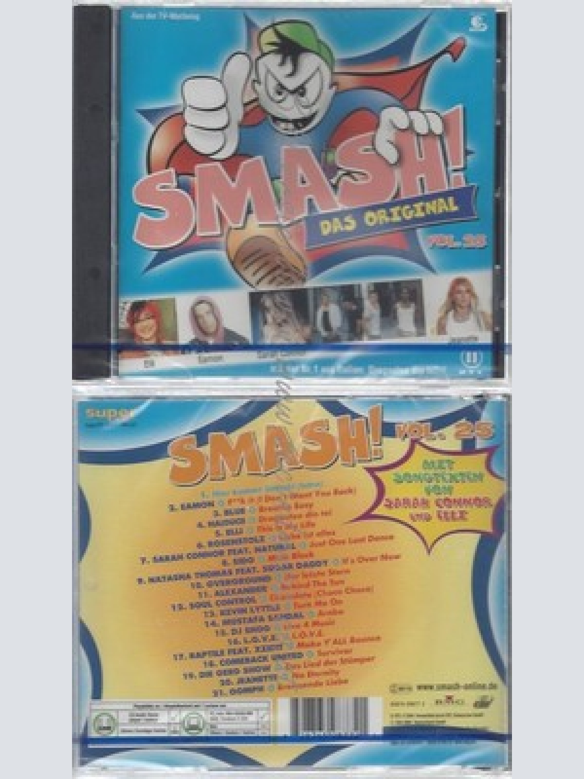 CD-NM-SEALED-VARIOUS, EAMON, BLUE UND HAIDUCII -2004- -- SMASH! VOL.25