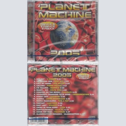 CD-NM-SEALED-VARIOUS -2005- -- PLANET MACHINE 2005