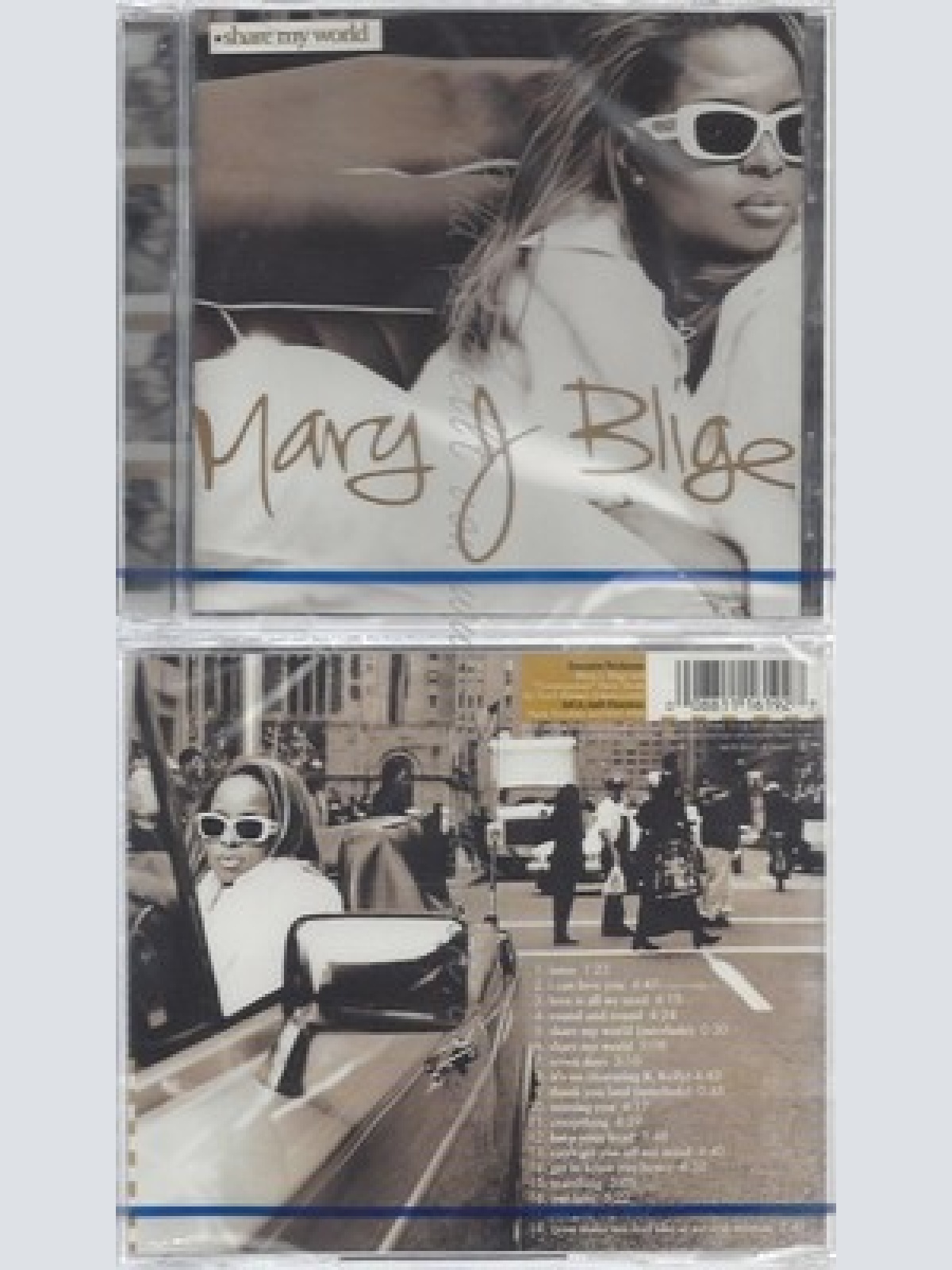 CD--NM-SEALED-ONUS TRACK INT / MARY J. BLIGE -1997- -- SHARE MY WORLD