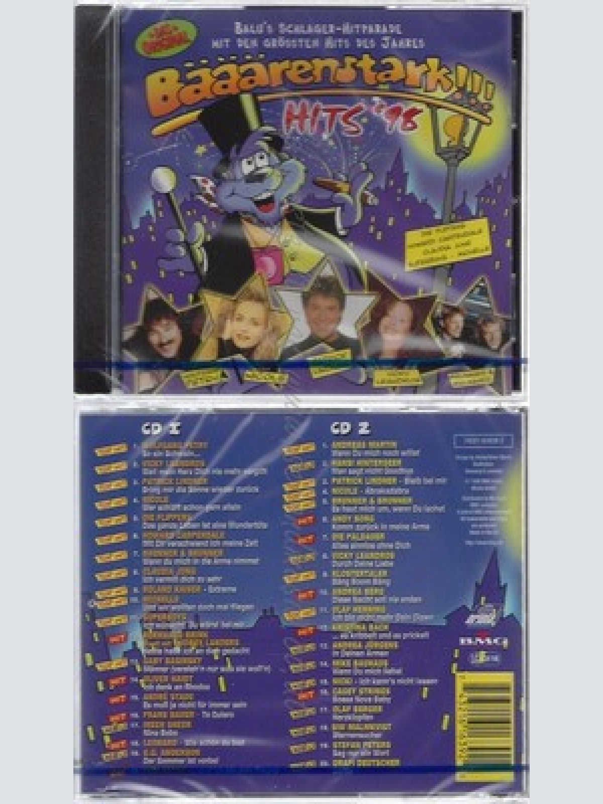 CD--NM-SEALED-VARIOUS -1998- - DOPPEL-CD -- BÄÄÄRENSTARK!!!-HITS '98