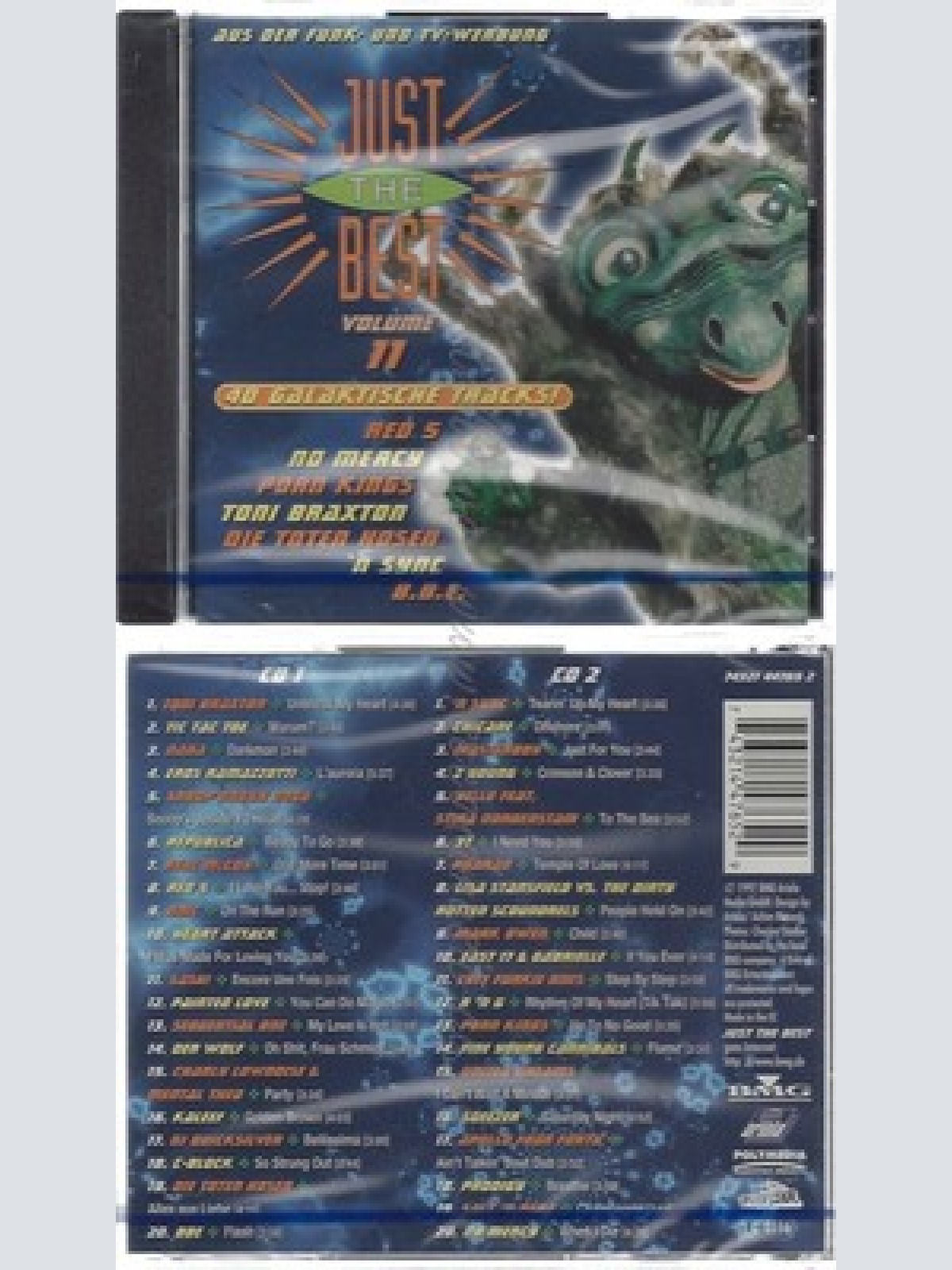 CD--NM-SEALED-VARIOUS -1996- - DOPPEL-CD -- JUST THE BEST VOL. 11