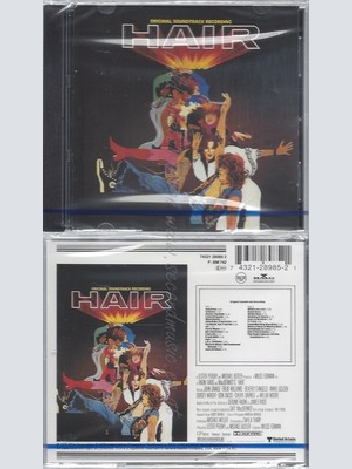 CD--NM-SEALED-VARIOUS, JOHN SAVAGE,  - SOUNDTRACK -- HAIR -ORIGINAL CAST-