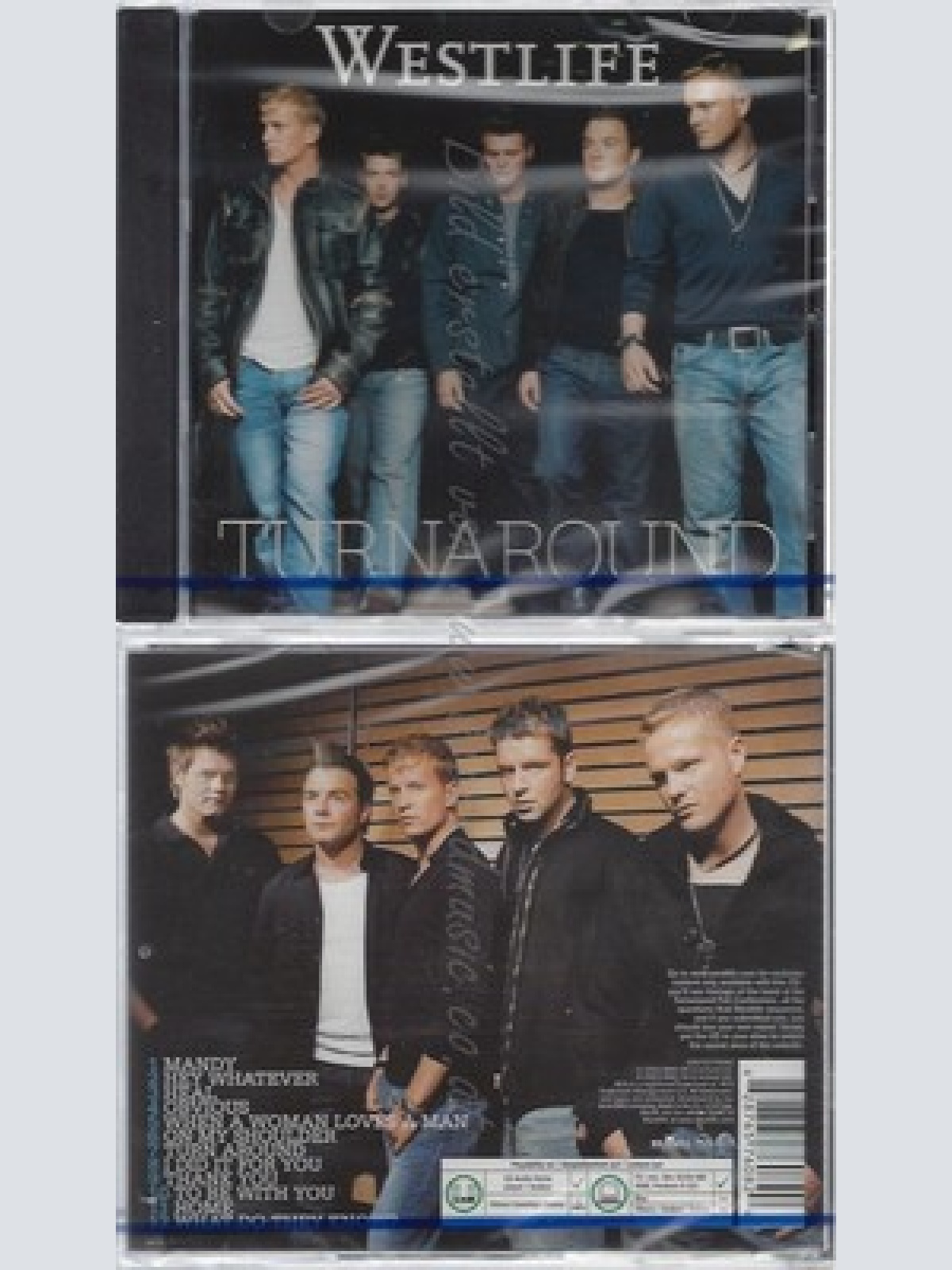 CD--NM-SEALED-WESTLIFE--TURNAROUND