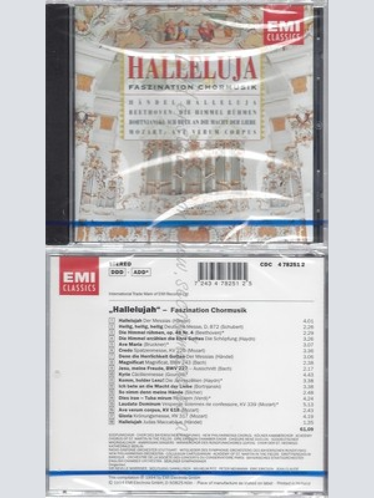 CD--NM-SEALED-VARIOUS UND VARIOUS -KOMPONIST- -1994- -- HALLELUJAH