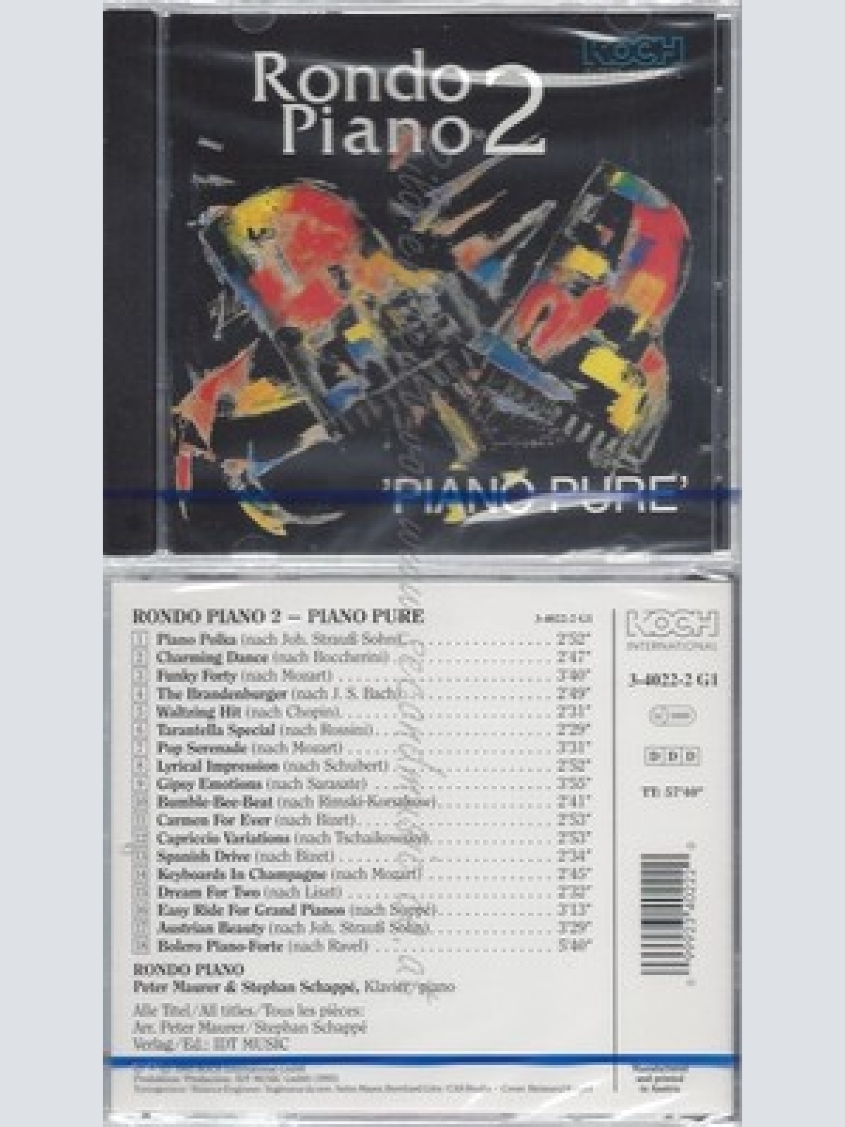 CD--NM-SEALED-RONDO PIANO UND VARIOUS -KOMPONIST- -1993- -- PIANO PURE