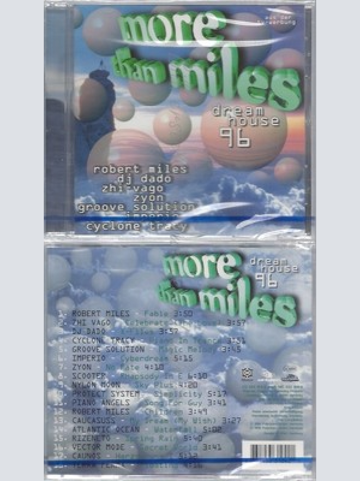 CD--NM-SEALED-VARIOUS -1996- -- MORE THAN MILES-DREAMHOUSE '