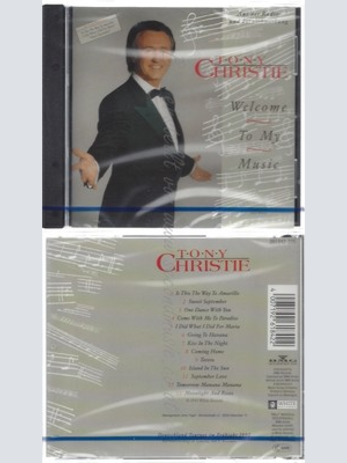 CD--NM-SEALED-TONY CHRISTIE -1991- -- WELCOME TO MY MUSIC