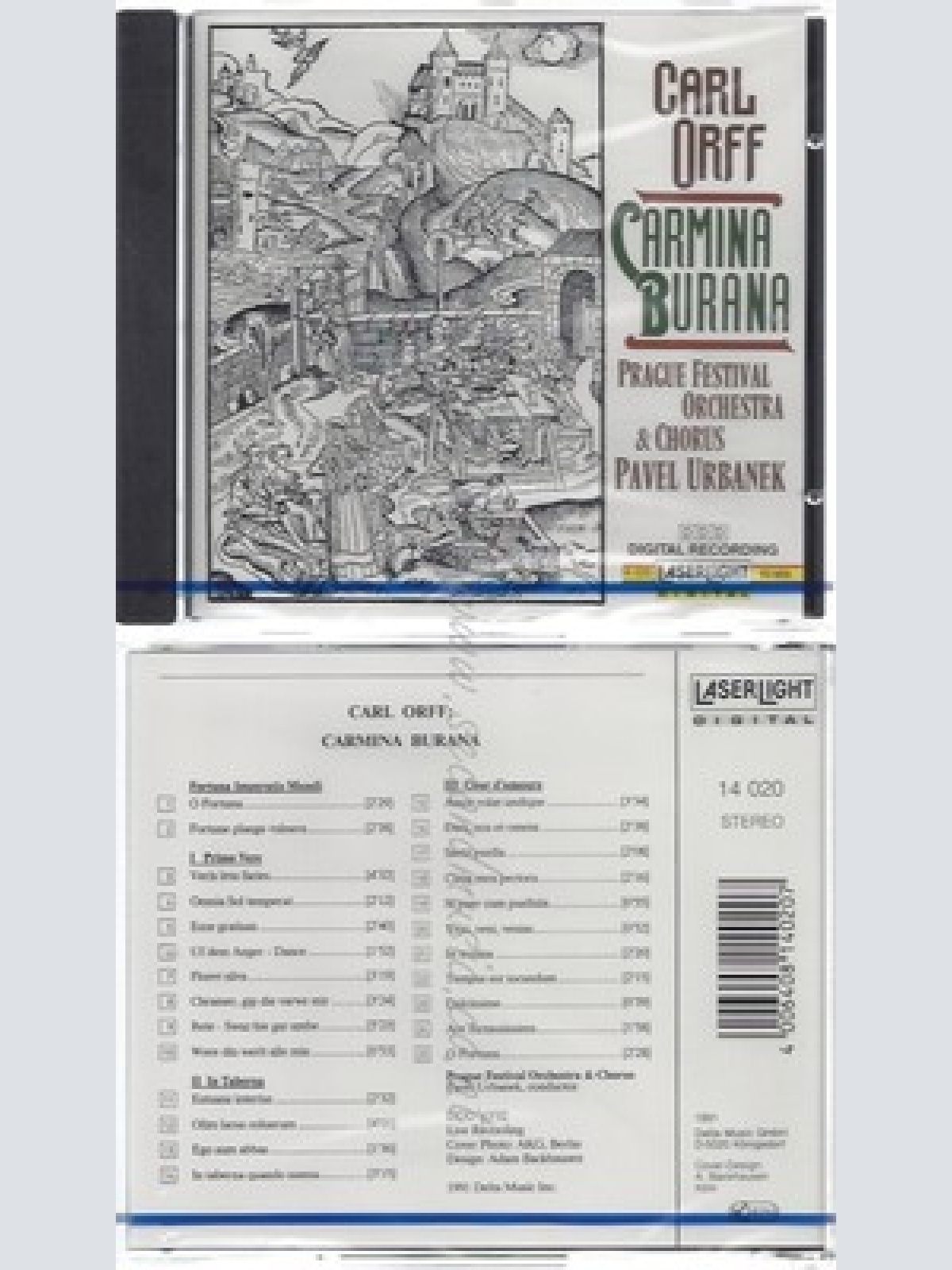 CD--NM-SEALED-URBANEK, PRAGER FESTIVAL ORCH. UND CARL ORFF -KOMPONIST- -2000- -