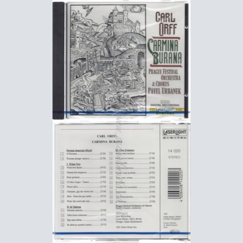 CD--NM-SEALED-URBANEK, PRAGER FESTIVAL ORCH. UND CARL ORFF -KOMPONIST- -2000- -