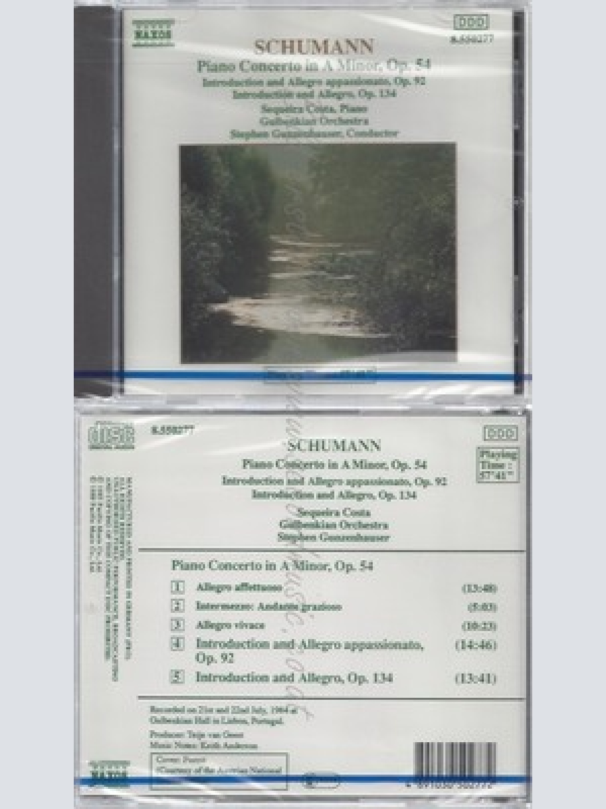 CD--NM-SEALED-S. COSTA, S. GUNZENHAUSER UND ROBERT SCHUMANN -KOMPONIST- -1991-