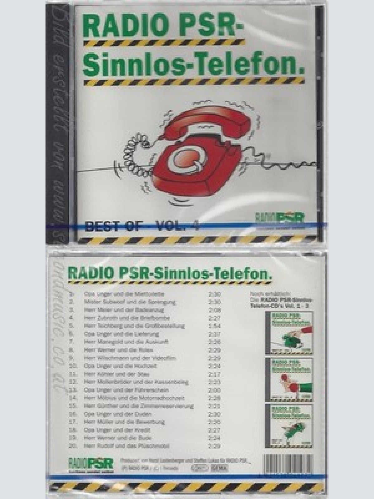 CD--NM-SEALED-RADIO PSR-SINNLOS-TELEFON -- BEST OF 04