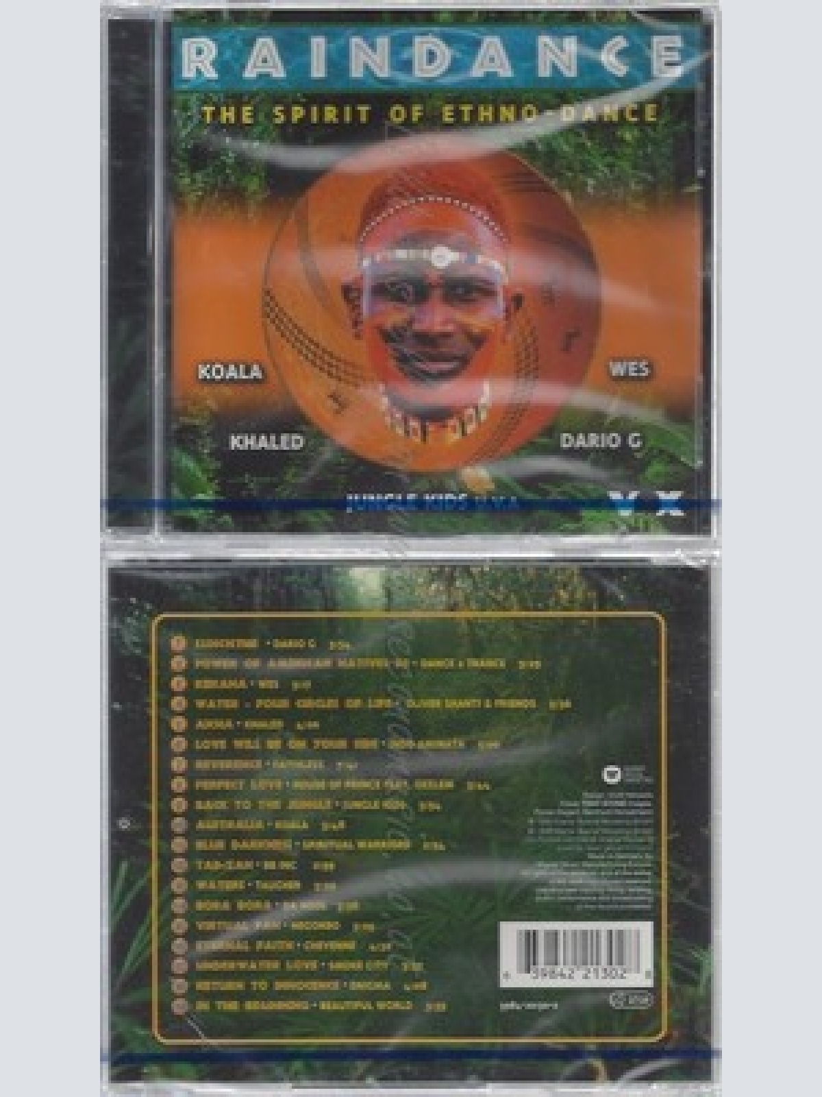 CD--NM-SEALED-VARIOUS, KOALA, KHALED UND WES -1998- -- RAINDANCE - THE SPIRIT O