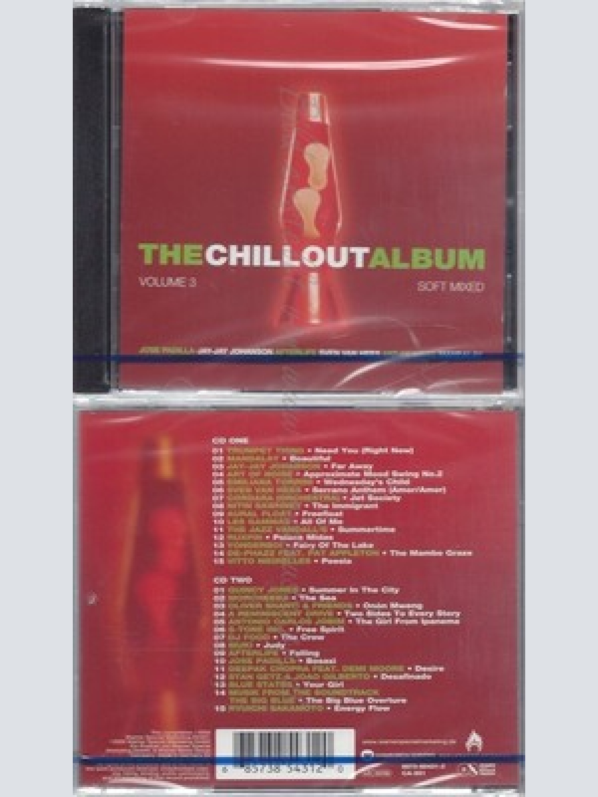 CD--NM-SEALED-VARIOUS -2000- - DOPPEL-CD -- THE CHILL OUT ALBUM VOL.3