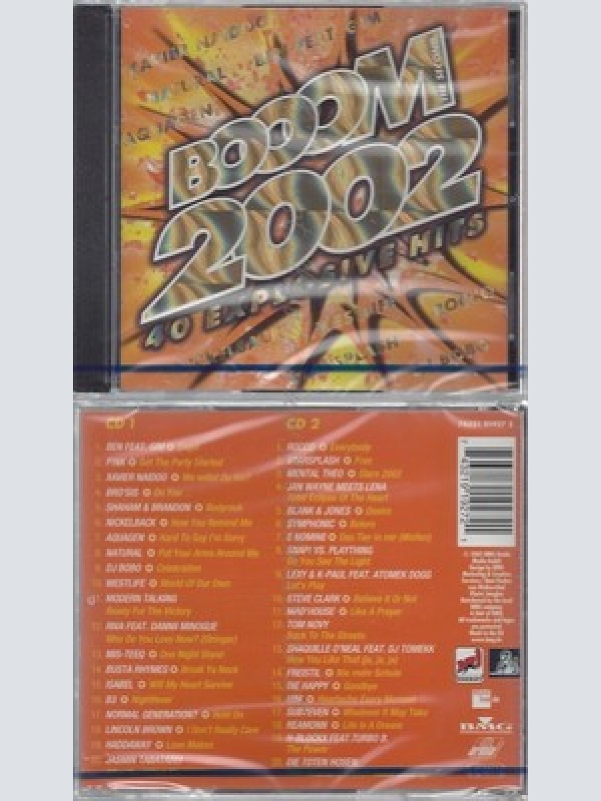 CD--NM-SEALED-VARIOUS -2002- - DOPPEL-CD -- BOOOM 2002-THE SECOND