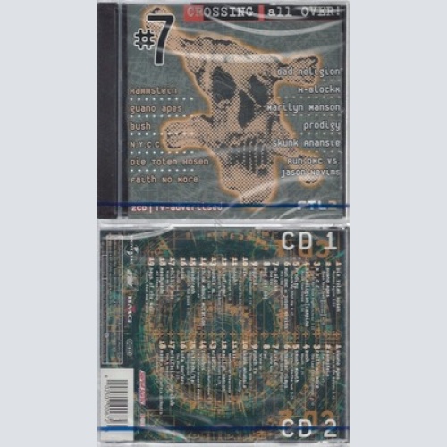 CD--NM-SEALED-VARIOUS -1998- - DOPPEL-CD -- CROSSING ALL OVER VOL.7
