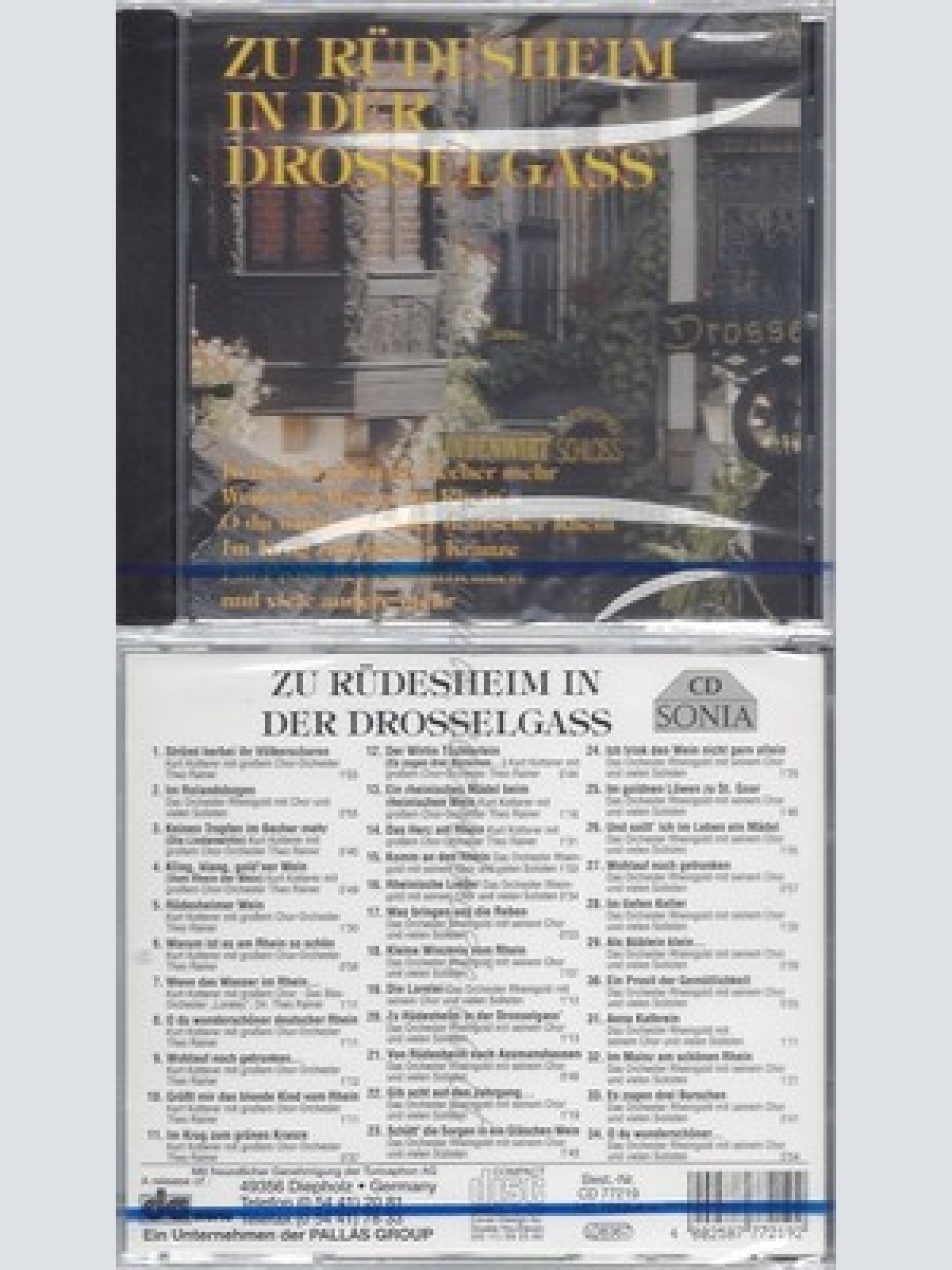 CD--NM-SEALED-VARIOUS -1993- -- ZU RUEDESHEIM I D DROSSELGASS