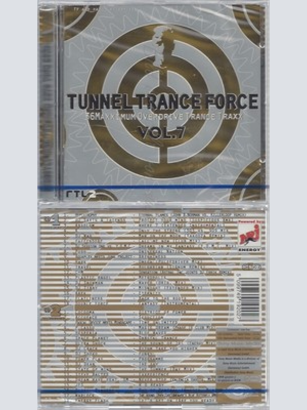 CD--NM-SEALED-TUNNEL TRANCE FORCE -SERIES- -1998- - DOPPEL-CD -- TUNNEL TRANCE