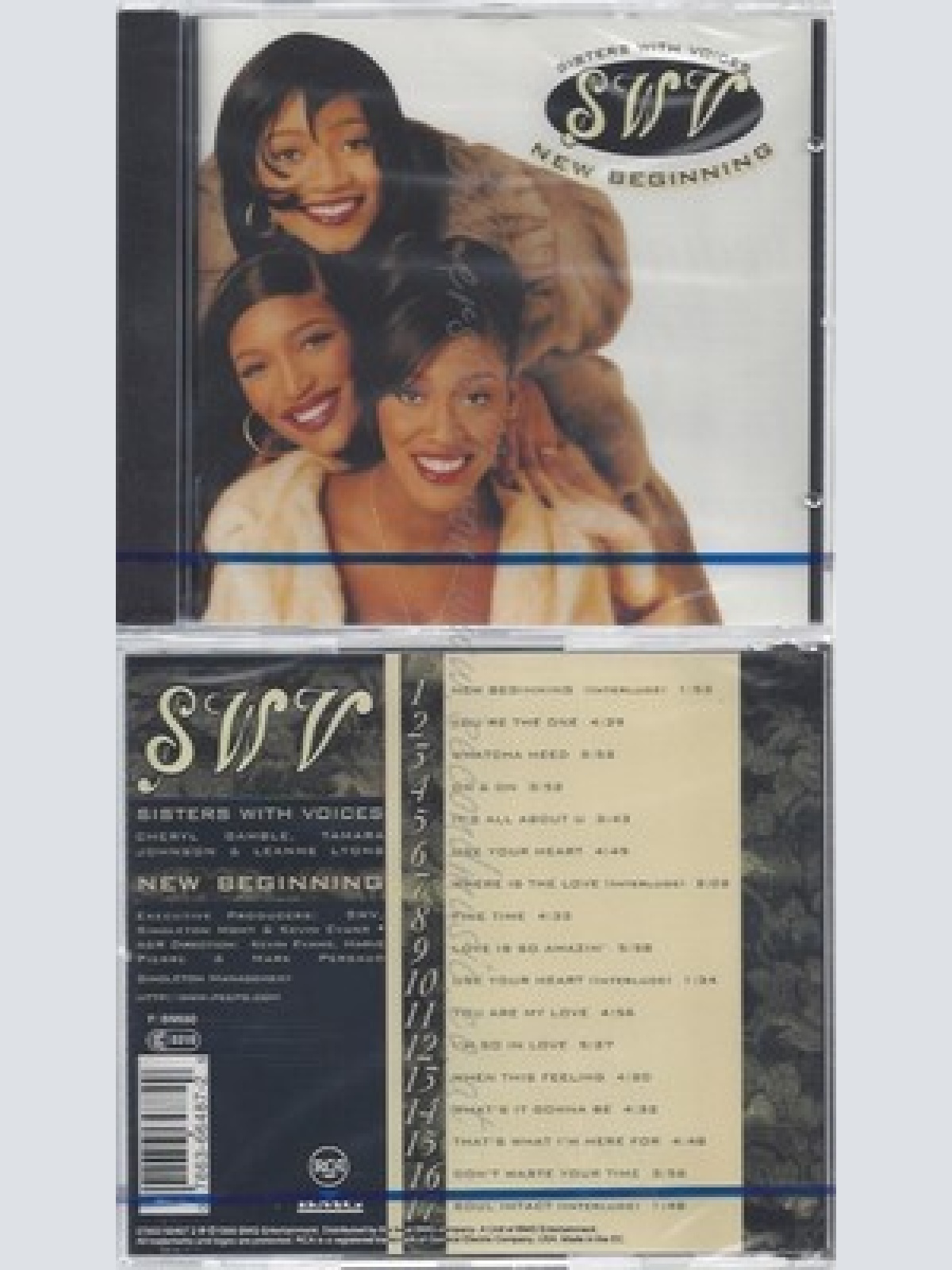 CD--NM-SEALED-SWV -1996- -- NEW BEGINNING