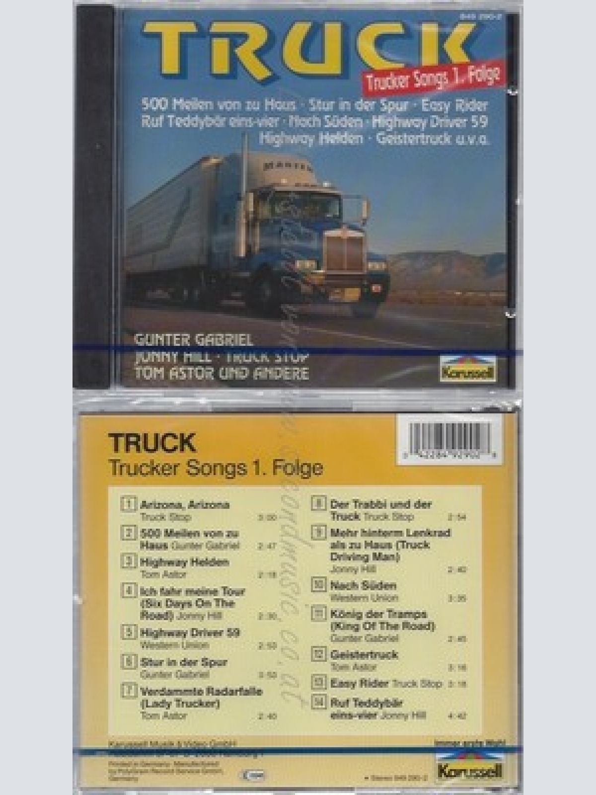 CD--NM-SEALED-VARIOUS -1991- -- TRUCKER SONGS 1