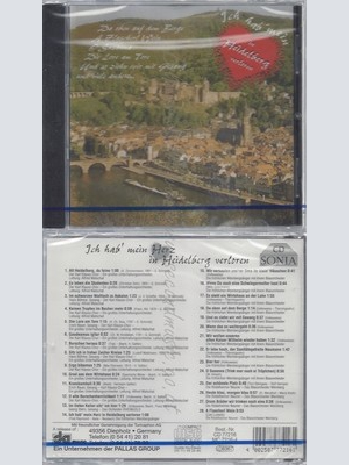 CD--NM-SEALED-VARIOUS -1993- -- ICH HAB MEIN HERZ IN HEIDELB