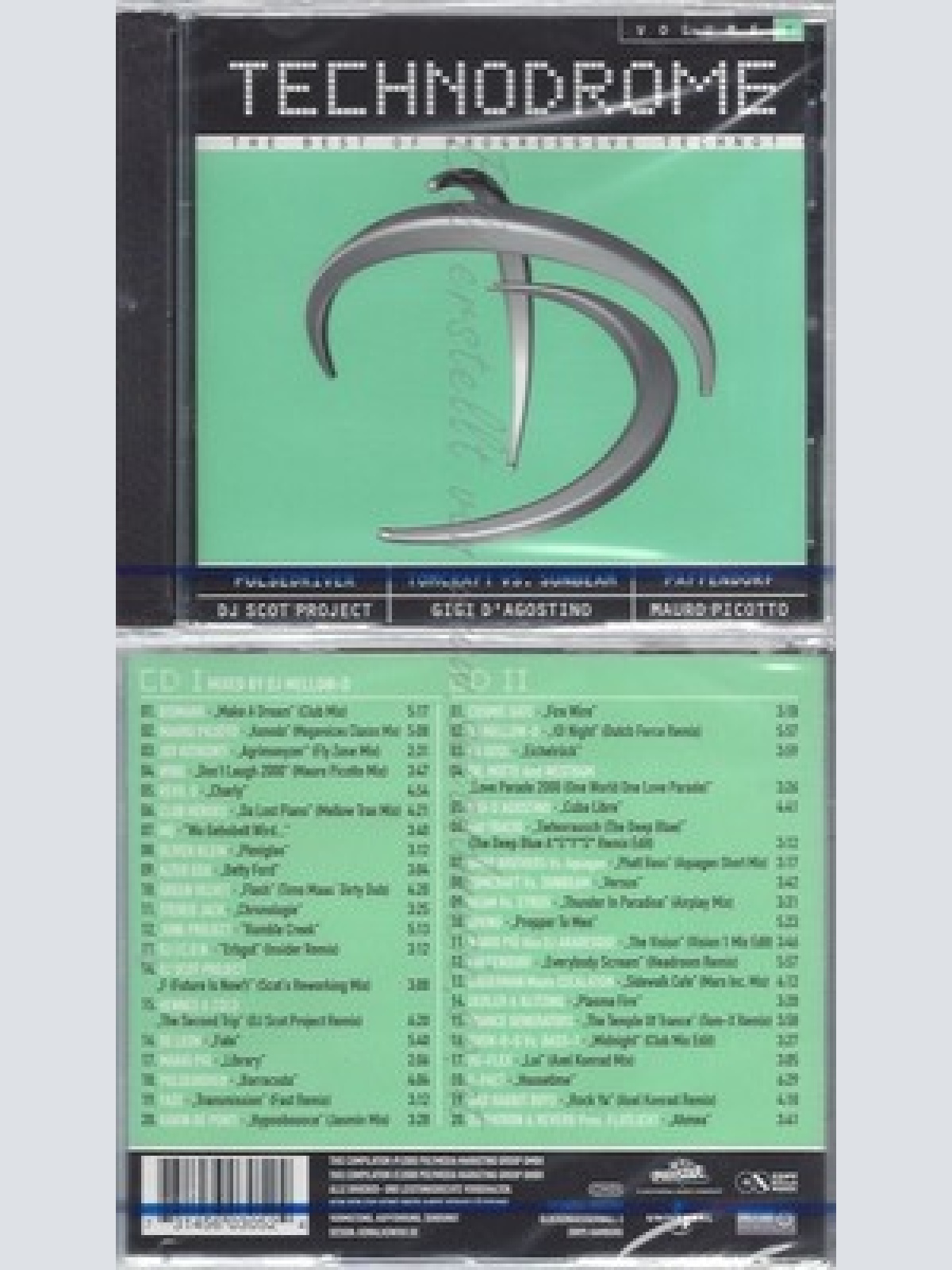CD--NM-SEALED-VARIOUS -2000- - DOPPEL-CD -- TECHNODROME VOL.6