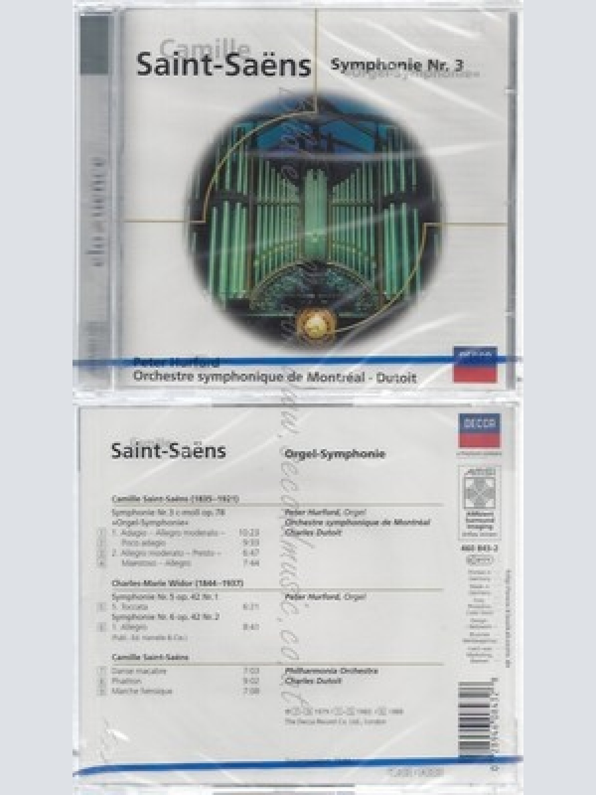 CD--NM-SEALED-WIDOR / PETER HURFORD, CHARLES DUTOIT, OSM UND POL -1998- -- ELOQ