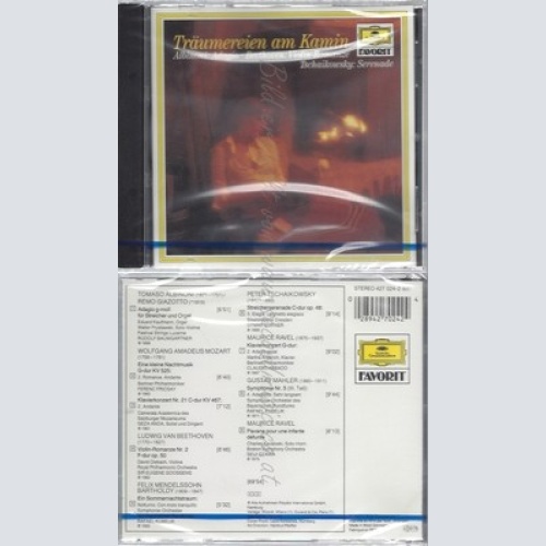 CD--NM-SEALED-VARIOUS, ALBINONI -KOMPONIST-, MOZART UND RAVEL -1988- -- TRÄUMER