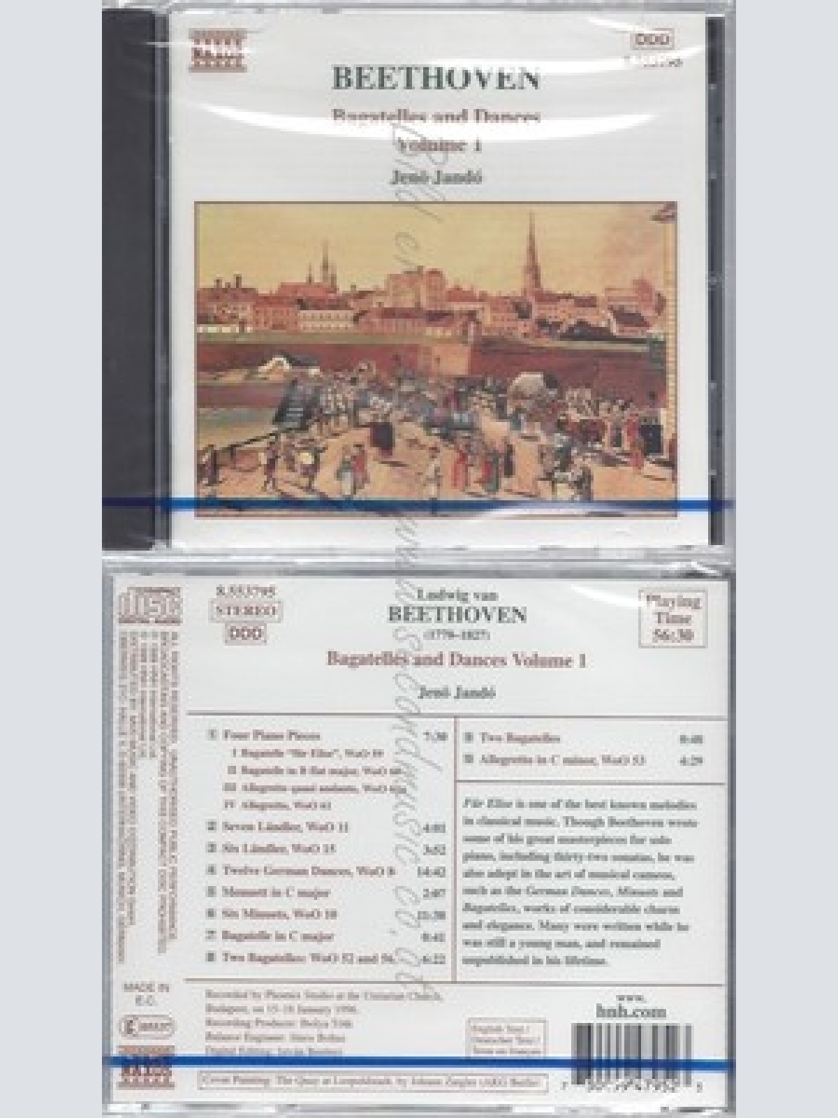 CD--NM-SEALED-JENÖ JANDO UND LUDWIG VAN BEETHOVEN -KOMPONIST- -1999- -- KURZE K