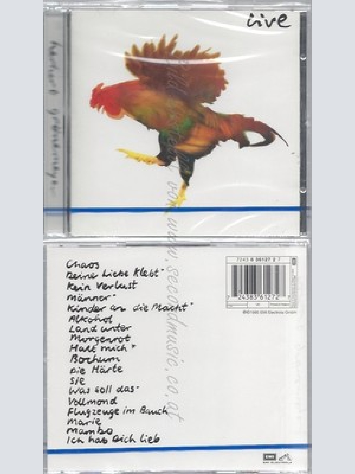 CD--NM-SEALED-HERBERT GRÖNEMEYER -1995- -- GRÖNEMEYER LIVE