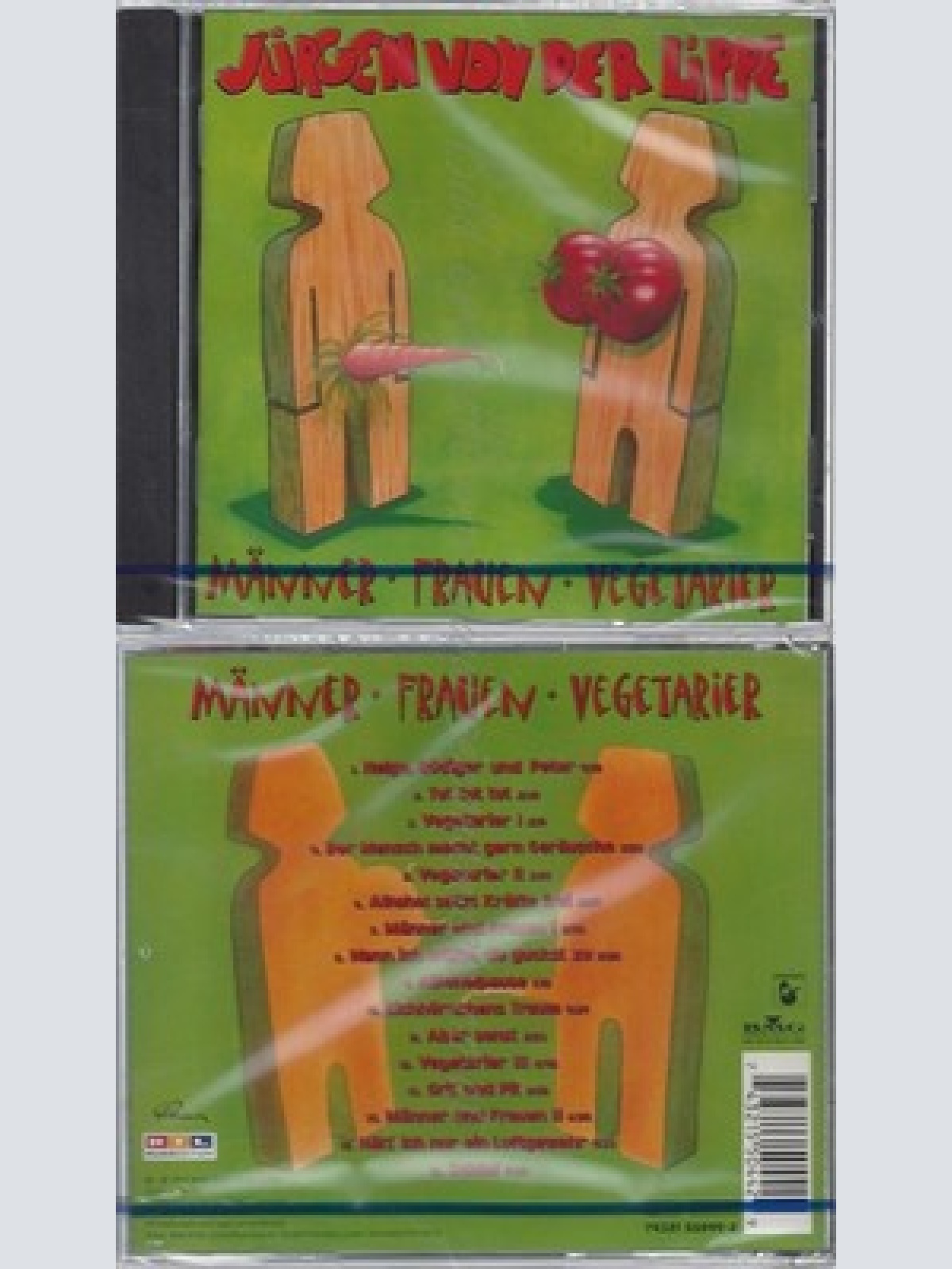 CD--NM-SEALED-JÜRGEN / DER LIPPE -1998- -- MÄNNER,FRAUEN,VEGETARIER
