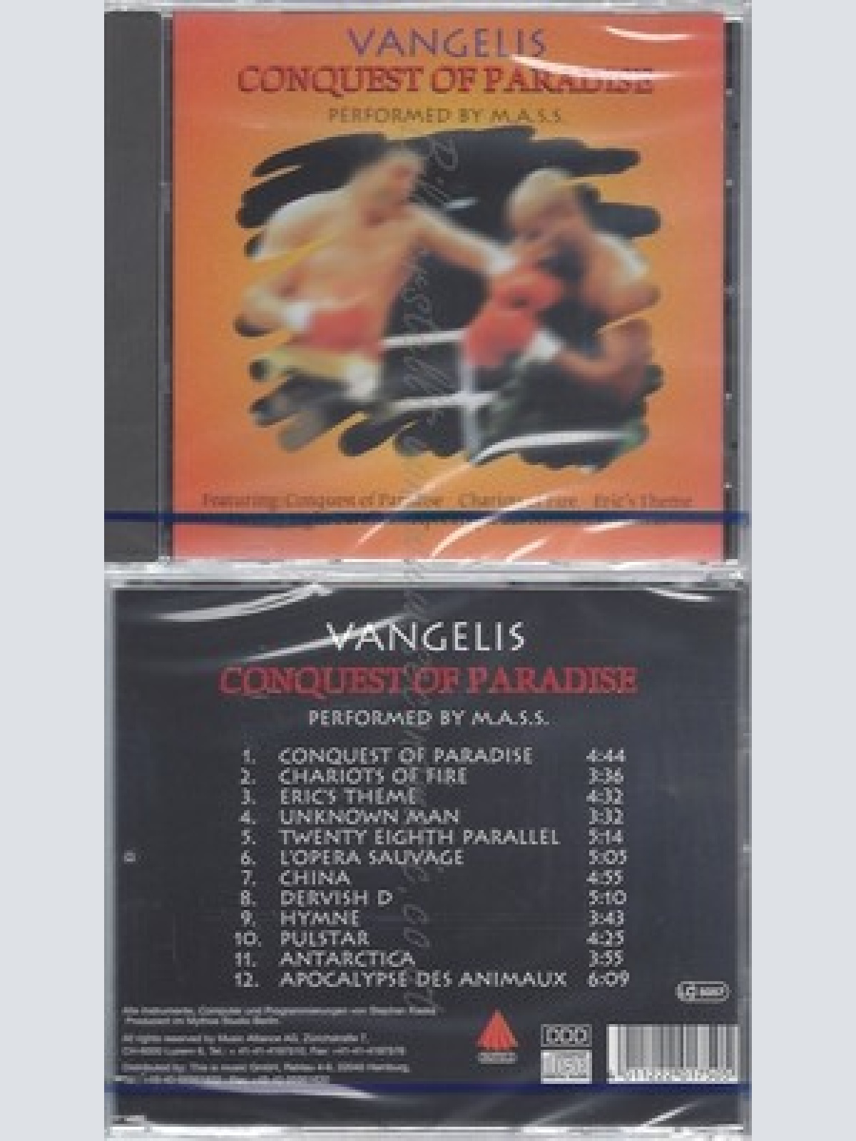 CD--NM-SEALED-M.A.S.S. -2003- -- VANGELIS - CONQUEST OF PARADISE