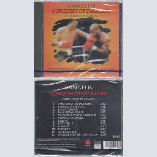 CD--NM-SEALED-M.A.S.S. -2003- -- VANGELIS - CONQUEST OF PARADISE