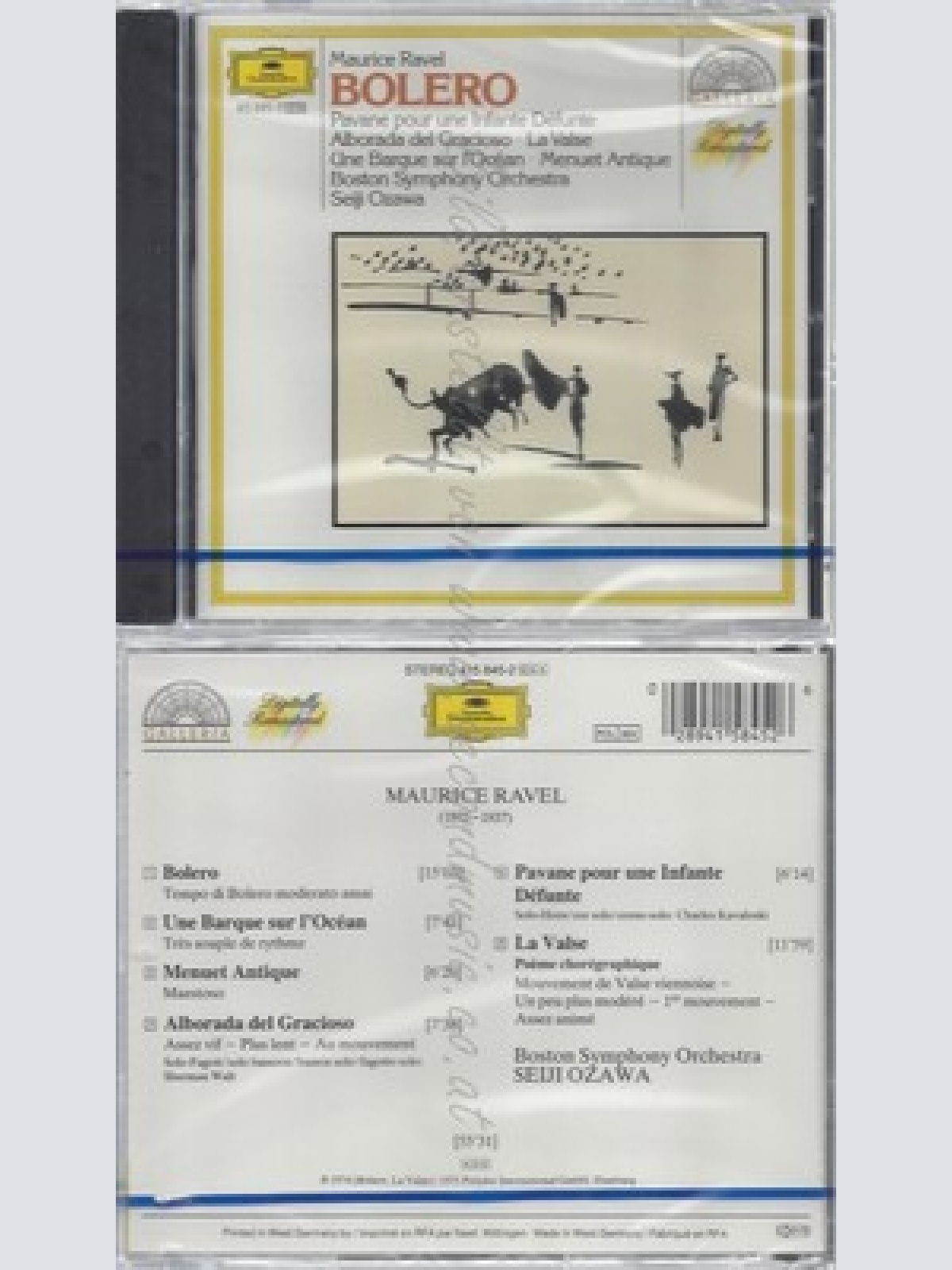 CD--NM-SEALED-LA VALSE U.A. / SEIJI OZAWA, BSO UND MAURICE RAVEL -KOMPONIST- -1