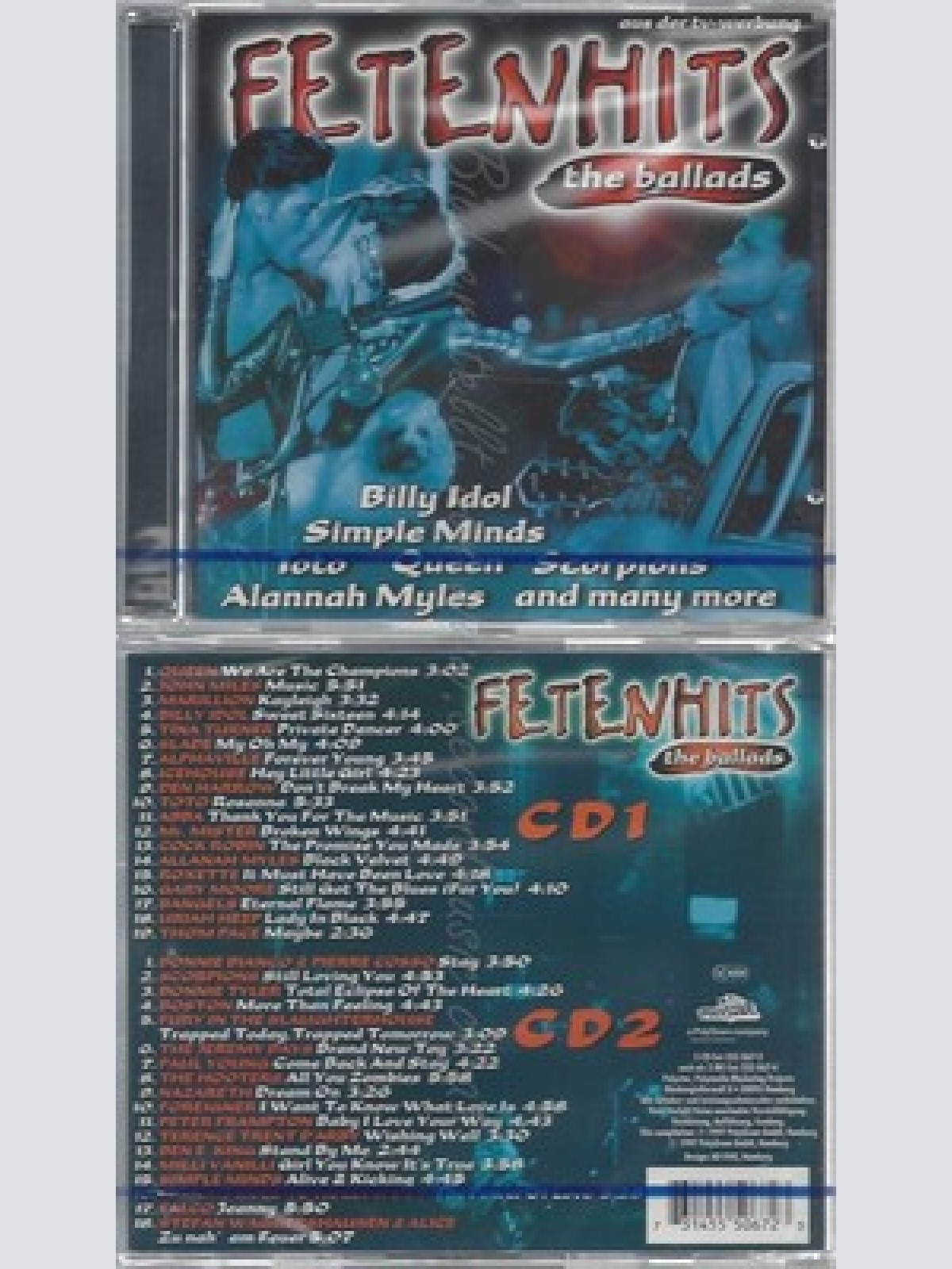 CD--NM-SEALED-VARIOUS -1997- - DOPPEL-CD -- FETENHITS - THE BALLADS