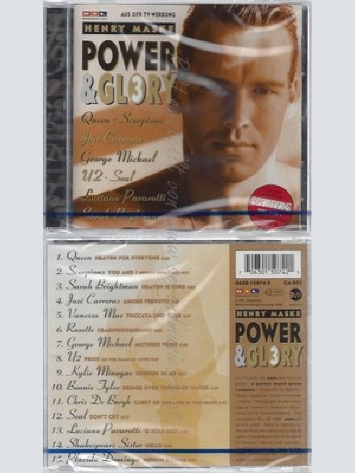 CD--NM-SEALED-VARIOUS -1996- -- HENRY MASKE - POWER & GLORY 3