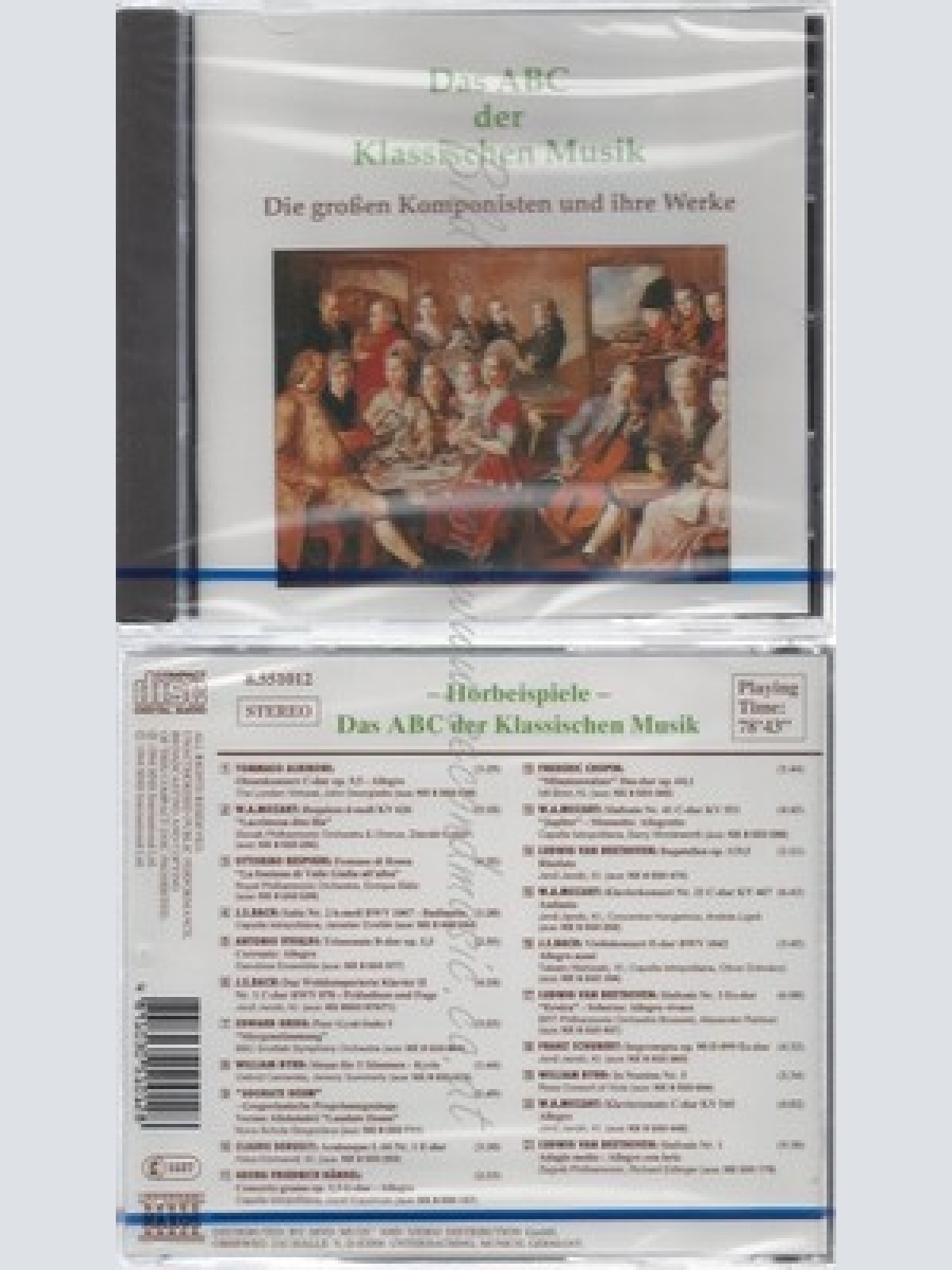 CD--NM-SEALED-VARIOUS -1970- -- DAS ABC DER KLASSISCHEN MUSIK - DIE GROßEN KOMP