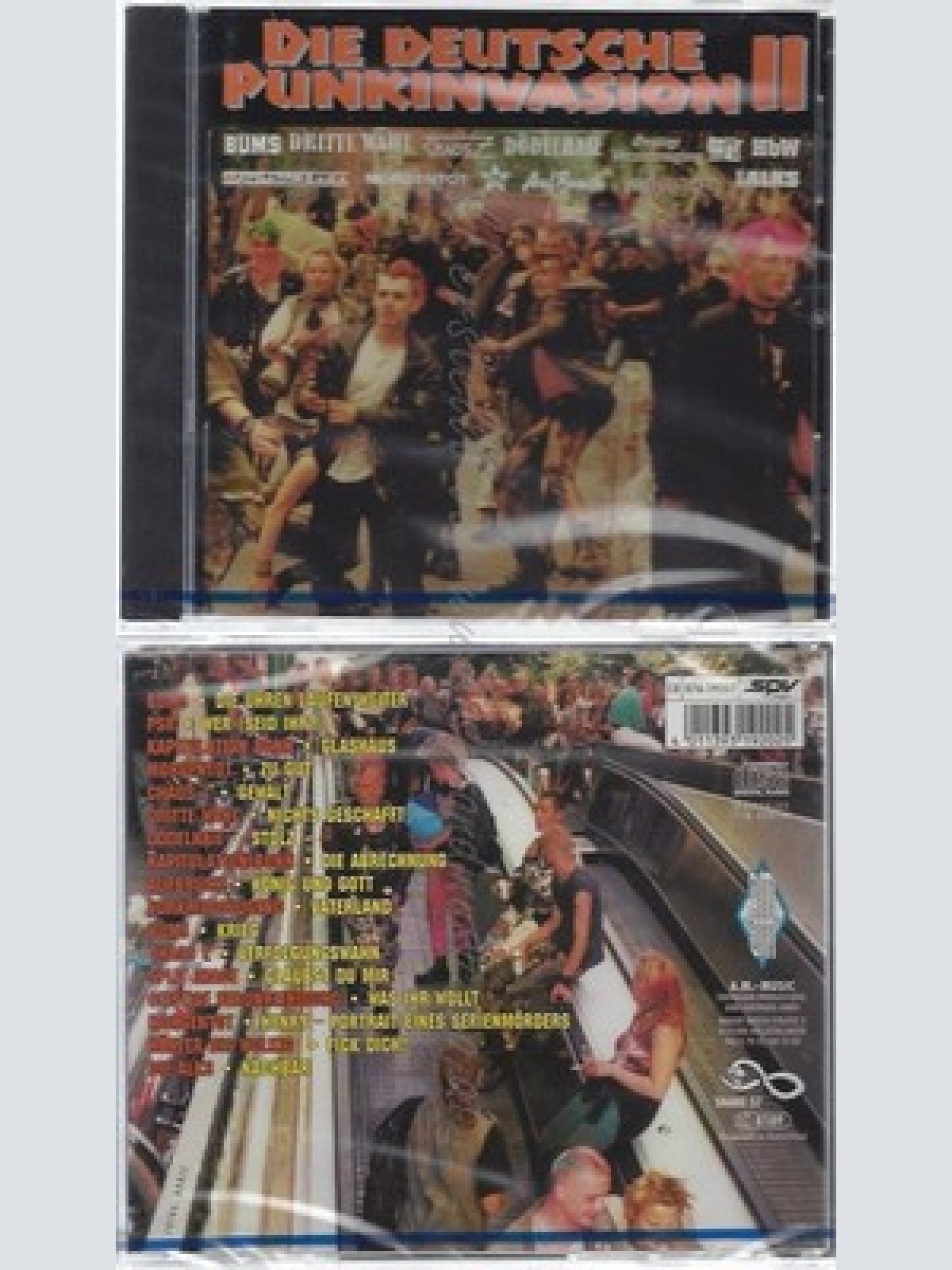 CD--NM-SEALED-VARIOUS -1996- -- DIE DEUTSCHE PUNKINVASION II