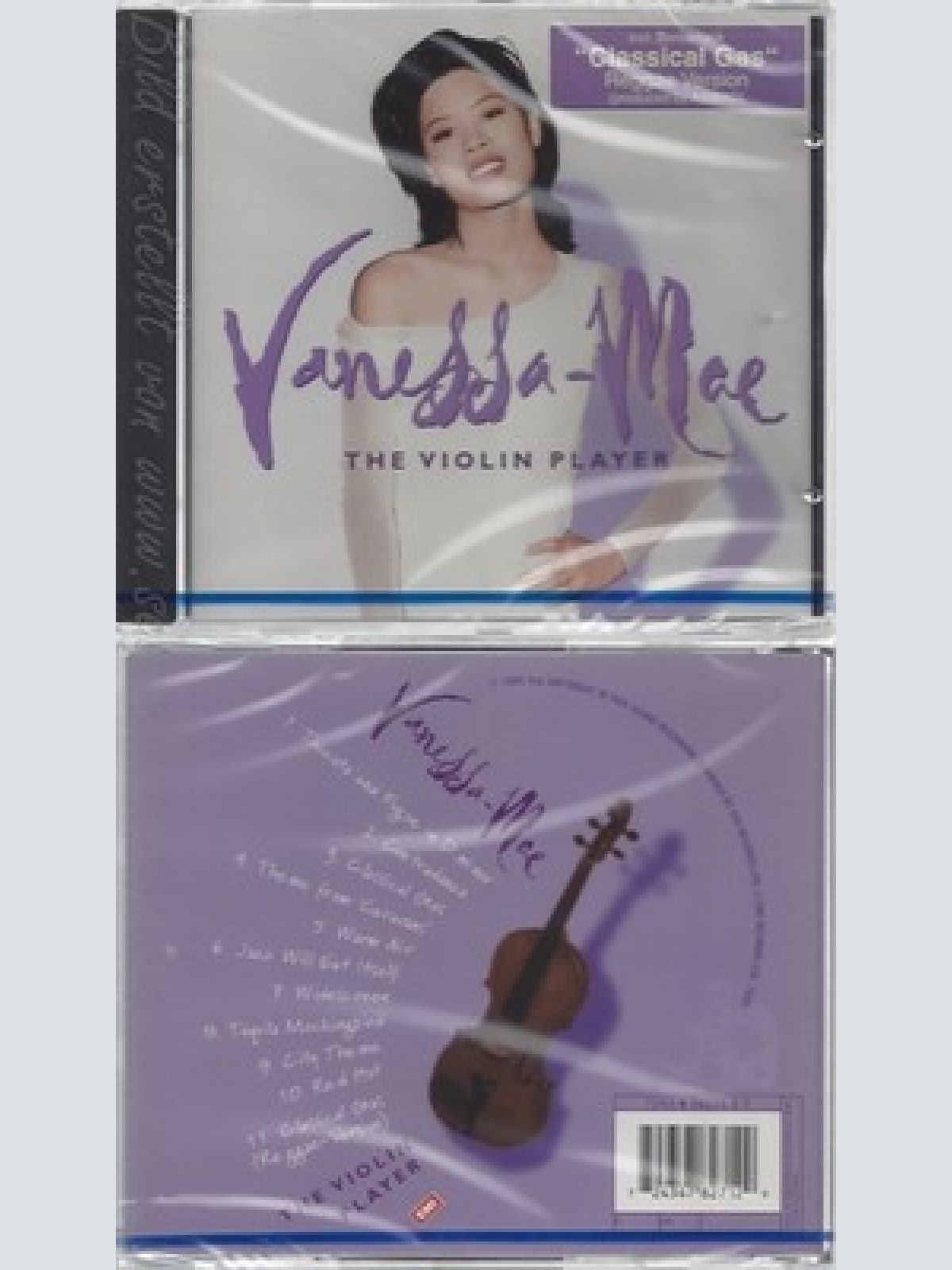CD--NM-SEALED-VANESSA-MAE UND VARIOUS -KOMPONIST- -1995- -- THE VIOLIN PLAYER+B