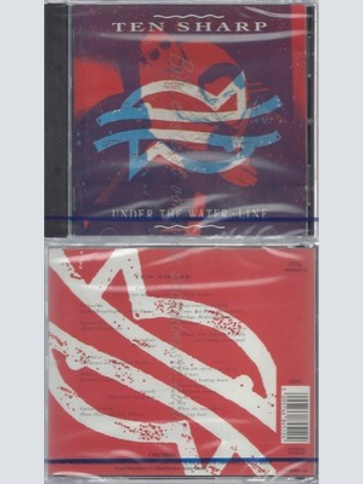CD--NM-SEALED-TEN SHARP -1991- -- UNDER THE WATER-LINE