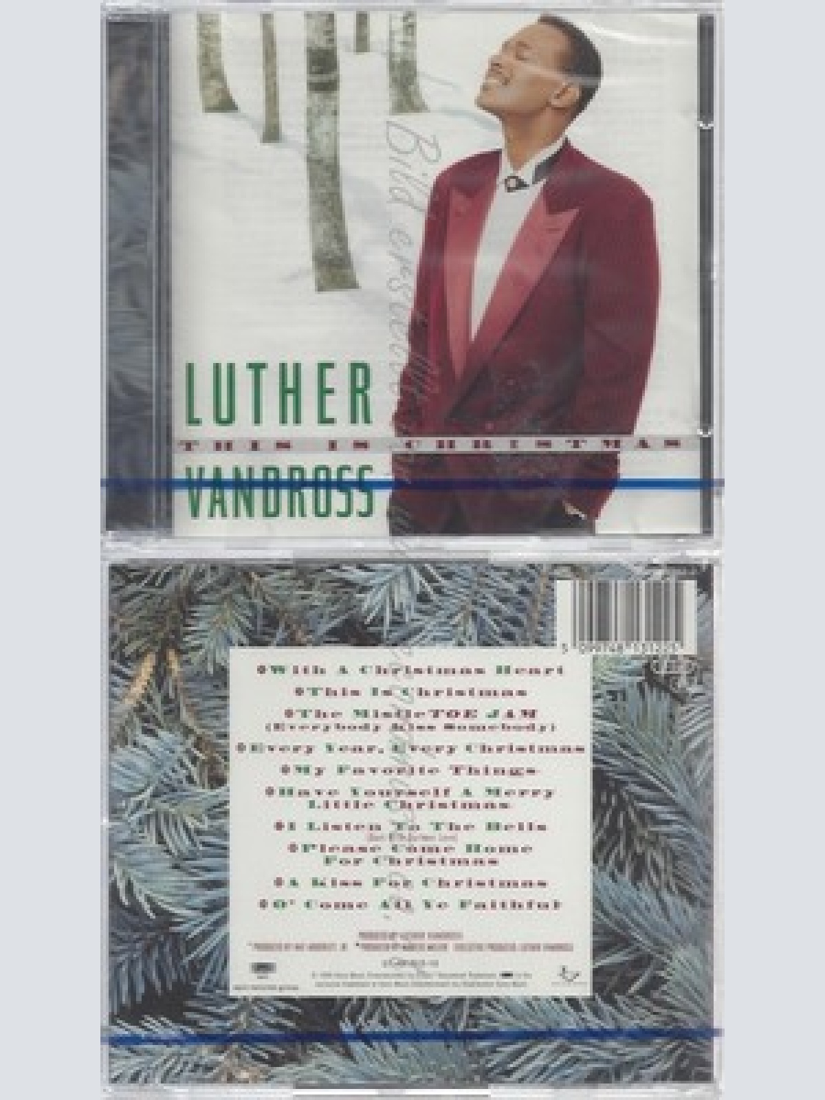 CD--NM-SEALED-LUTHER VANDROSS -1995- -- THIS IS CHRISTMAS