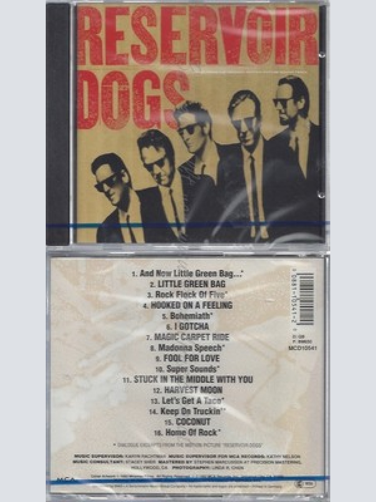 CD--NM-SEALED-OST/VARIOUS -1992- - SOUNDTRACK -- RESERVOIR DOGS