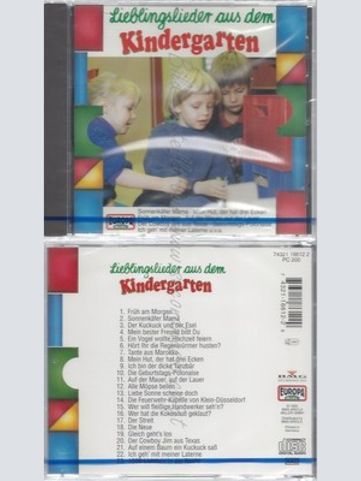 CD--NM-SEALED-VARIOUS -1994- -- LIEBLINGSLIEDER AUS DEM KINDERGARTEN