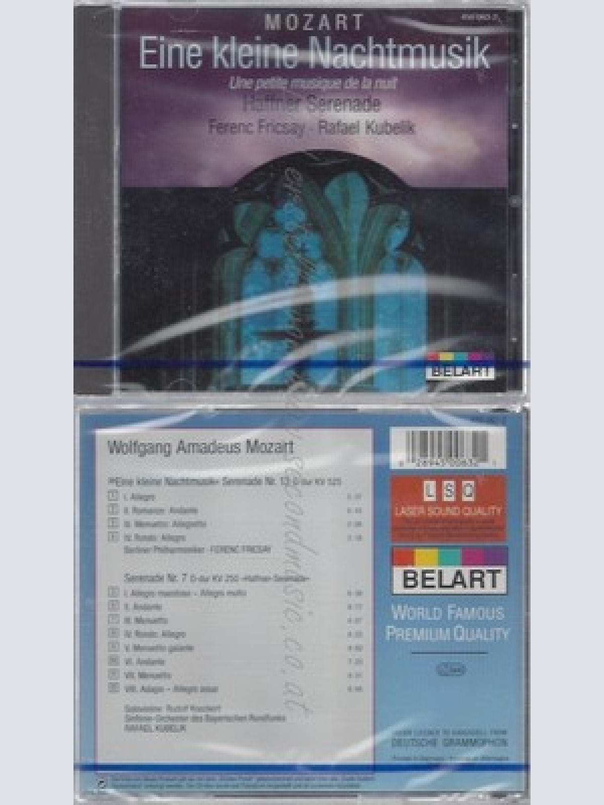 CD--NM-SEALED-AFFNER-SER. / F. FRICSAY, BP, R. KUBELIK UND SOBR -1993- -- KLEIN