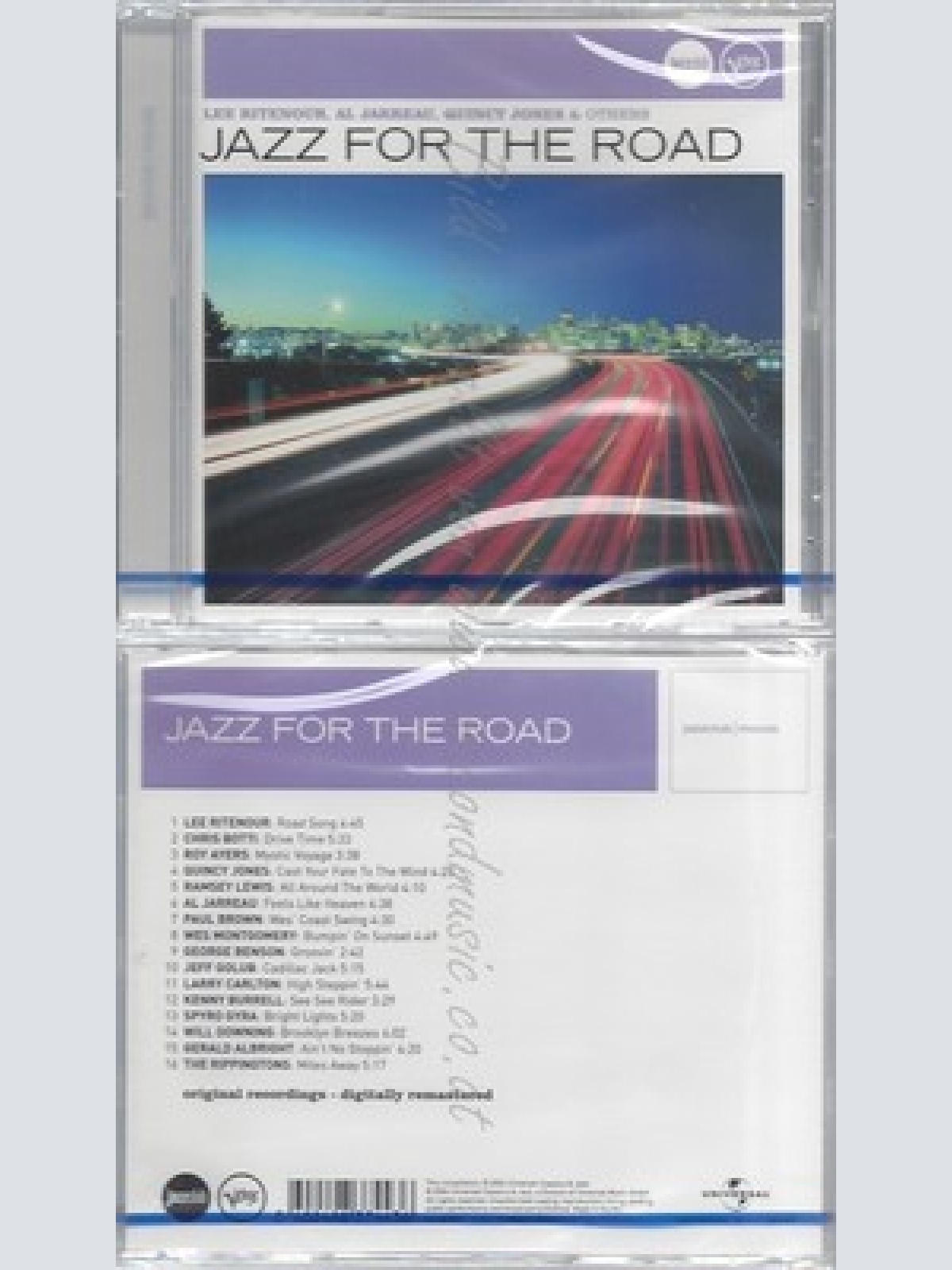 CD--NM-SEALED-GEORGE BENSON -2006- -- JAZZ FOR THE ROAD -JAZZ CLUB-