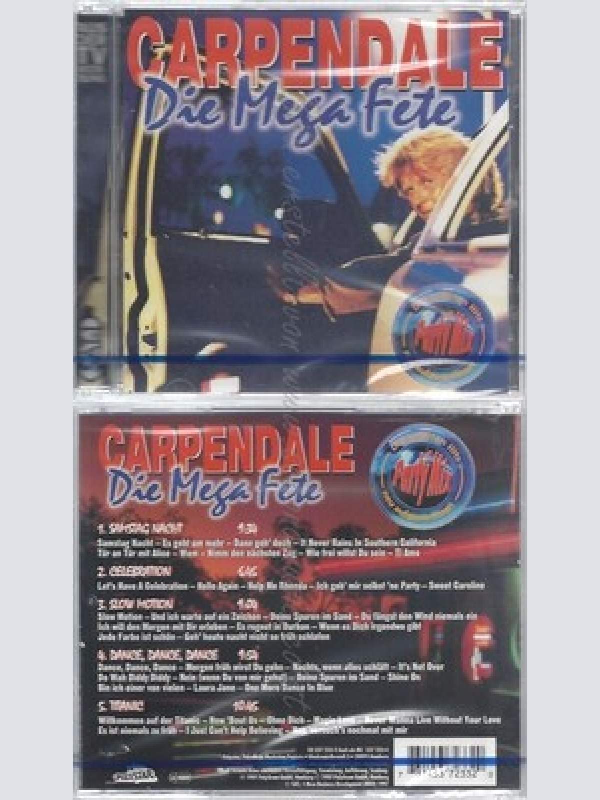 CD--NM-SEALED-HOWARD CARPENDALE -1997- -- DIE MEGA FETE